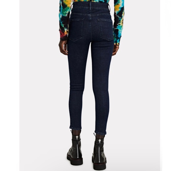 NEW FRAME DARK WASH SKINNY JEANS - Picture 7 of 11